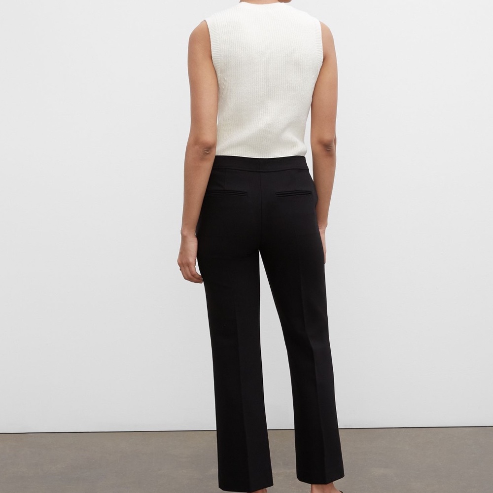 CLUB MONACO Classic Lined Wool Trousers